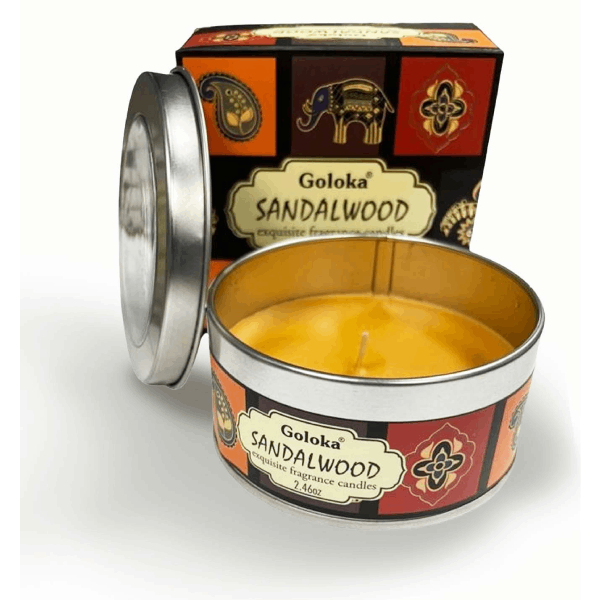Goloka Sandalwood candle 70g