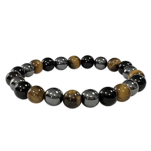 Hematite - Tiger's Eye - Black Obsidian