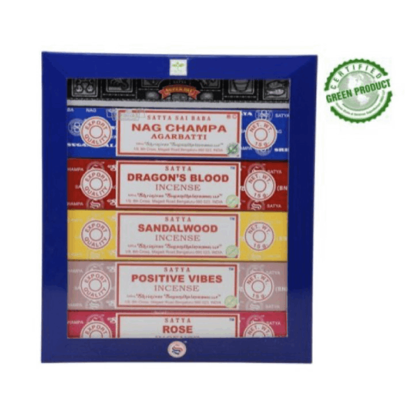 Pack of 6 Satya incenses 15g