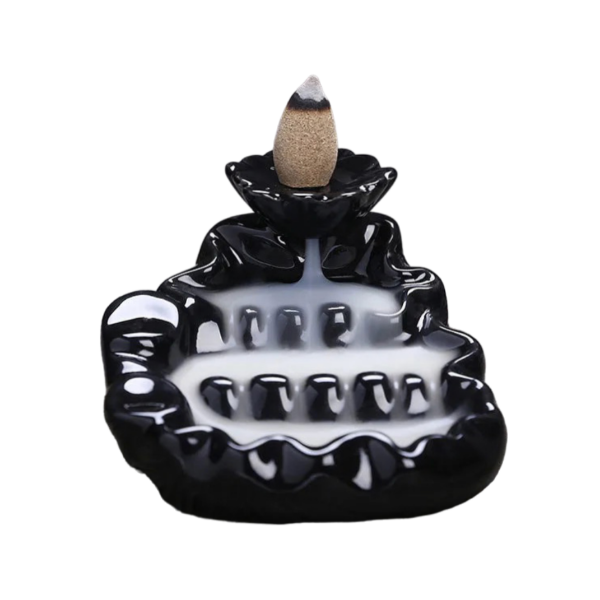 Blackflow incense holder