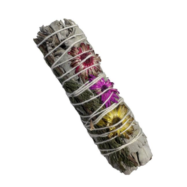 California White Sage, Daisy Petals and Cedar