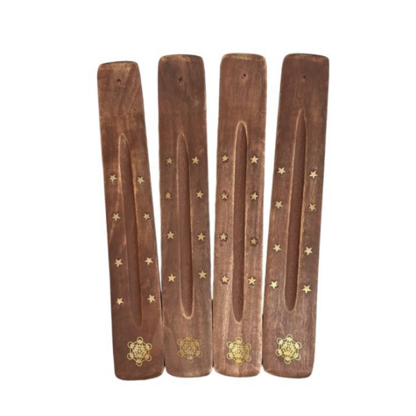 Metatron Ski Wooden Incense Holder
