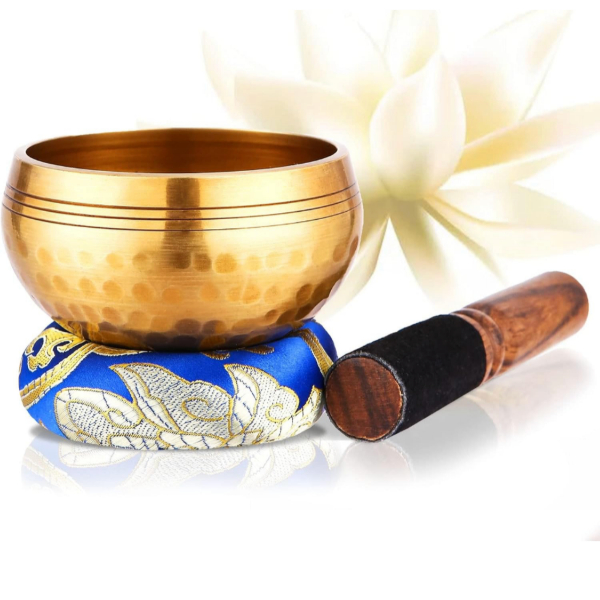 Set of Tibetan singing bowls
